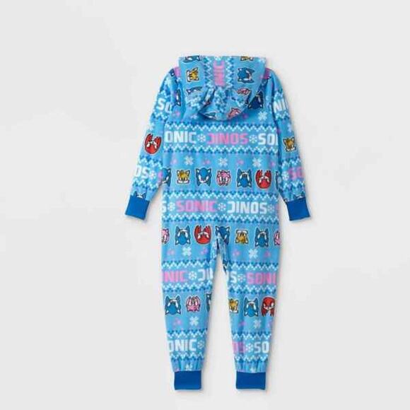 Sonic Union Suit with hood - Picture 3 of 5